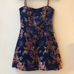 Cheongsam mini dress